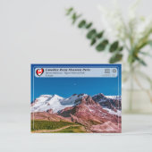 ユネスコ世界遺産 - ジャスパー国立公園 ポストカード (スタンド正面)