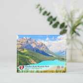 ユネスコ世界遺産 - バンフ国立公園 ポストカード (スタンド正面)