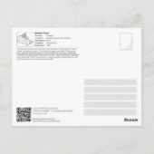 ユネスコ世界遺産 - ミステイケン・ポイント ポストカード (裏面)