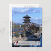 ユネスコ京都教王護国寺教王護国寺(東寺) ポストカード (正面/裏面)