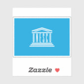 ユネスコ国旗 シール (シート)