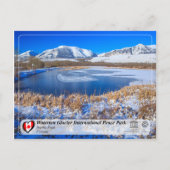 ユネスコ – ウォータートングレイシャ国際的ピースパーク ポストカード (正面)