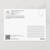 ユネスコ – ウォータートングレイシャ国際的ピースパーク ポストカード (裏面)