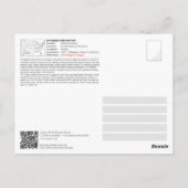 ユネスコ – エバーグレーズ国立公園 – フロリダパンサー ポストカード (裏面)