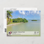 ユネスコ – エバーグレーズ国立公園 – フロリダ湾 ポストカード (正面/裏面)