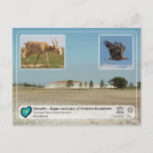 ユネスコ – サラルカ – ナウルツム州自然保護区 ポストカード (正面)