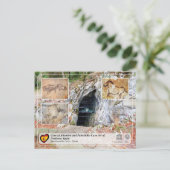 ユネスコ – サンティミニエ洞窟/サンティミネ洞窟 ポストカード (スタンド正面)