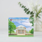 ユネスコ – シャーロテビルのバージニア大学 ポストカード (スタンド正面)