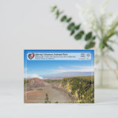 ユネスコ – ハワイ火山 – マウナロアとキーラウエア ポストカード (スタンド正面)