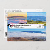 ユネスコ – ハワイ火山NP – マウナロア ポストカード (正面/裏面)