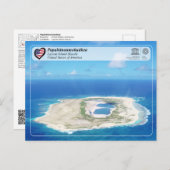 ユネスコ – パパナモカヤ – レイサン島 ポストカード (正面/裏面)