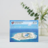 ユネスコ – パパナモカヤ – レイサン島 ポストカード (スタンド正面)