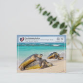 ユネスコ – パパーヤナウモクヤケア – フフランスのリゲート海岸 ポストカード (スタンド正面)