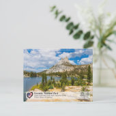 ユネスコ – ヨセミテNP – カテドラルピーク ポストカード (スタンド正面)