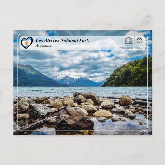 ユネスコ – ロスカレリーズ国立公園 ポストカード (正面)