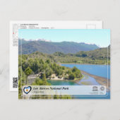 ユネスコ – ロスカレリーズ国立公園 ポストカード (正面/裏面)