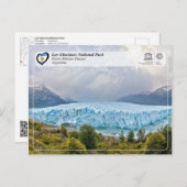 ユネスコ – ロスグラシアレス国立公園 ポストカード (正面/裏面)