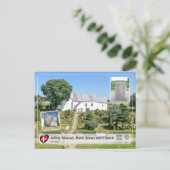 ユネスコ – 叫び塚、ルーン石と教会 ポストカード (スタンド正面)