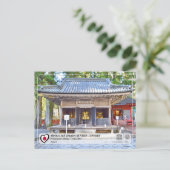 ユネスコ – 日光の神社仏閣 – 二良山 ポストカード (スタンド正面)