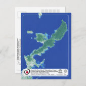ユネスコ – 沖縄島北部 – 沖縄島北部 ポストカード (正面/裏面)