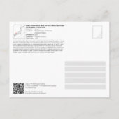 ユネスコ – 石見銀山 – 湯津サービス港 ポストカード (裏面)