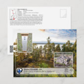 ユネスコStruve Geodetic Arc - PORLOM II Tornikallio ポストカード (正面/裏面)