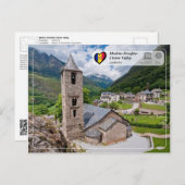 ユネスコWHSマドリウ·ペラフィタ·クラロール渓谷 ポストカード (正面/裏面)