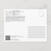 ユネスコWHSヨセミテ国立公園 – ハーフドームポ ポストカード (裏面)