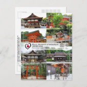ユネスコWHS京都 – 賀茂御祖神社 – 賀茂御祖神社 ポストカード (正面/裏面)