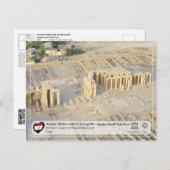 ユネスコWHS古代テーベ – テーベ類墓地遺跡 ポストカード (正面/裏面)