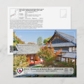 ユネスコWHS古都京都天竜寺 – 天龍寺 ポストカード (正面/裏面)
