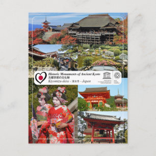 ユネスコWHS古都京都清水寺清水寺 ポストカード