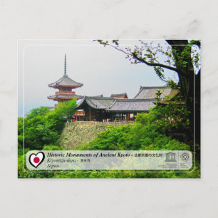 ユネスコWHS古都京都清水寺清水寺 ポストカード