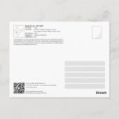 ユネスコWHS – アジャンタ洞窟 ポストカード (裏面)