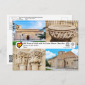 ユネスコWHS – アビラ – イグレシアデサンアンドレス ポストカード (正面/裏面)