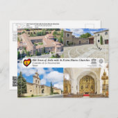 ユネスコWHS – アビラ – エンカルナシオン修道院 ポストカード (正面/裏面)