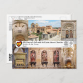 ユネスコWHS – アビラ – サンビセンテ大聖堂 ポストカード (正面/裏面)