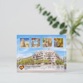 ユネスコWHS – アントニガウディ – カーサミラペドレラ ポストカード (スタンド正面)