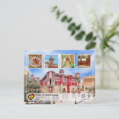 ユネスコWHS – アントニガウディ – カーサヴィーエンス ポストカード (スタンド正面)