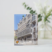 ユネスコWHS – アントニガウディ – パラシオグエル ポストカード (スタンド正面)