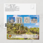 ユネスコWHS – アントニガウディ – パークグエル ポストカード (正面/裏面)