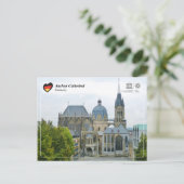 ユネスコWHS – アーヘン大聖堂 ポストカード (スタンド正面)