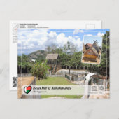 ユネスコWHS – ア王室のムボヒマンガの丘 ポストカード (正面/裏面)