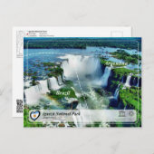 ユネスコWHS – イグアス国立公園 ポストカード (正面/裏面)