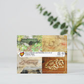 ユネスコWHS – エカイン洞窟/エカインのキュエヴァ ポストカード (スタンド正面)