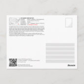 ユネスコWHS – エバーグレーズ国立公園 – アリゲーター ポストカード (裏面)