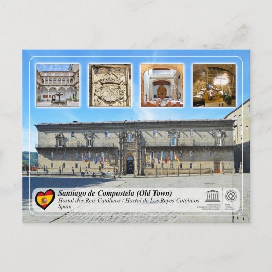 ユネスコWHS – オスタルドスレイスカトリコ ポストカード (正面)