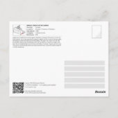 ユネスコWHS – オールドケベックの歴史地区 ポストカード (裏面)