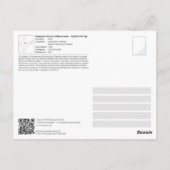 ユネスコWHS – カジュラホモニュメントのグループ ポストカード (裏面)