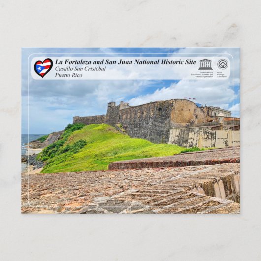 ユネスコWHS – カスティーリョサンクリストバル ポストカード (正面)